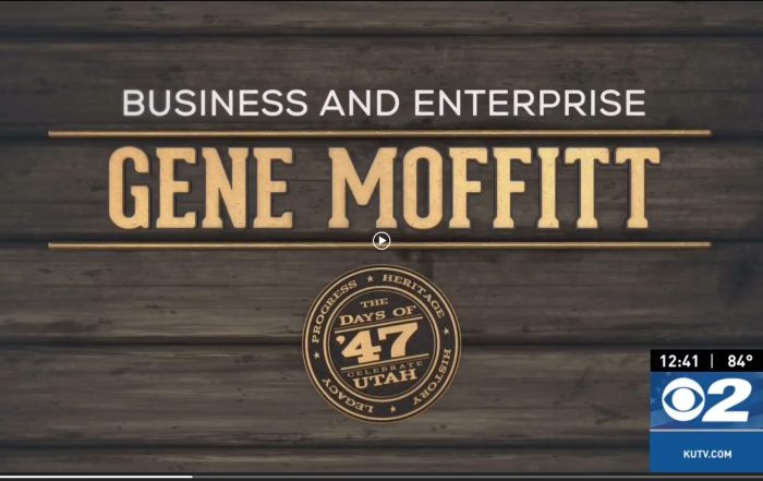 Pioneers of Progress. A KUTV special business profile; a video tribute to Gene and Julia Moffitt.